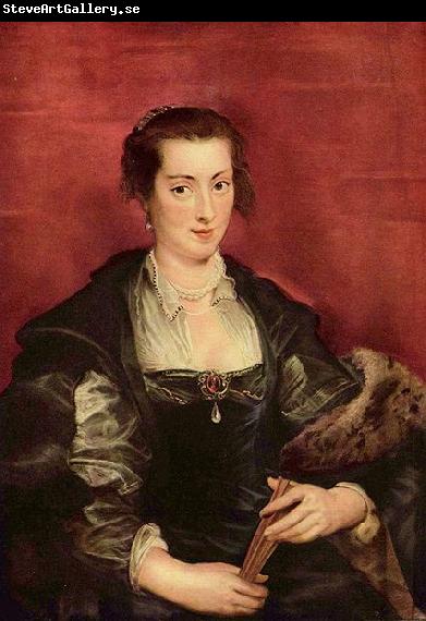 Peter Paul Rubens Portra der Isabella Brant